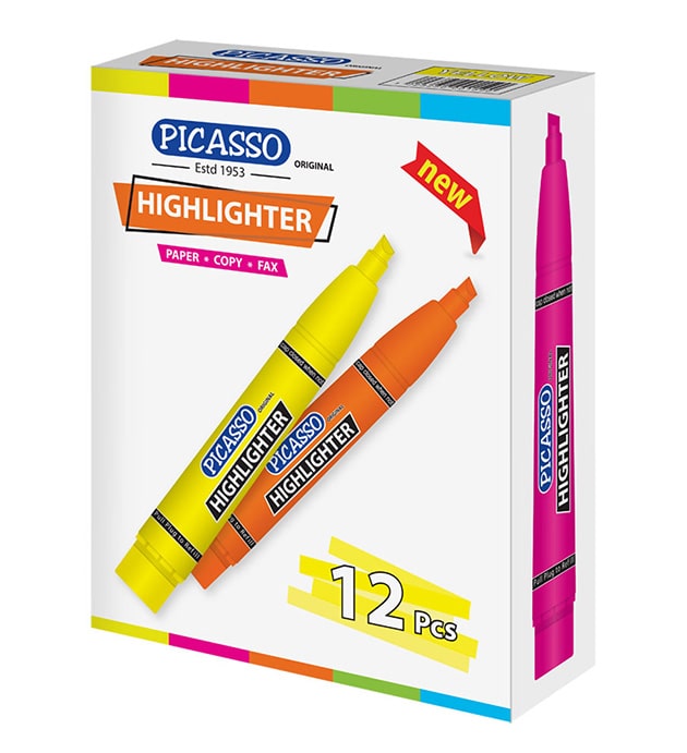 Picasso Highlighter 12 (1Pcs)