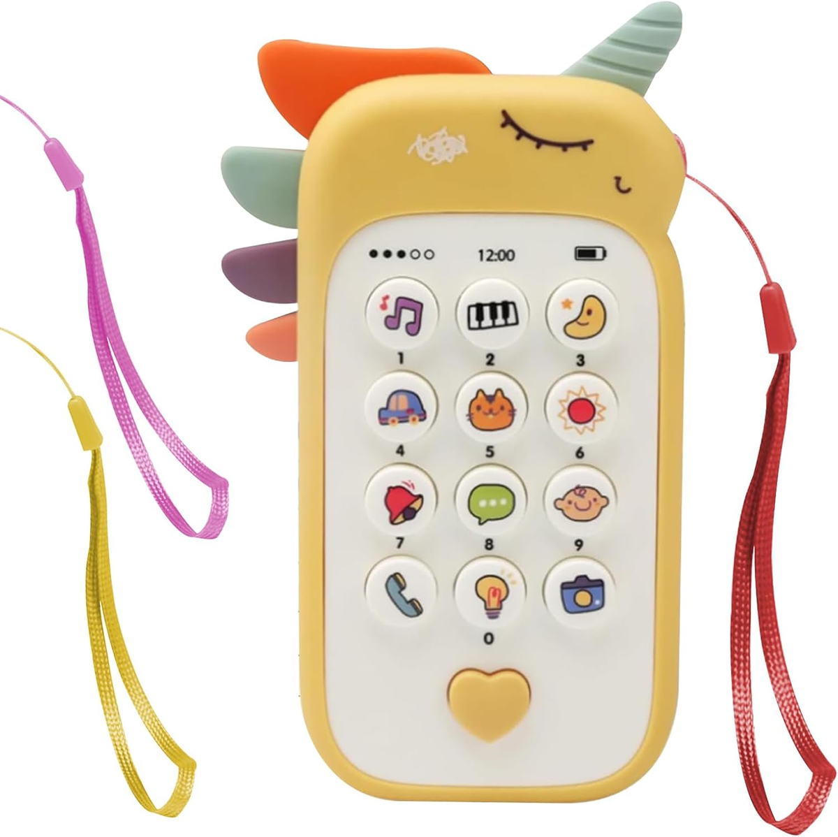 Children's Mobile Phone Toy Mobile Phone Baby Mobile Phone Children's Mobile Phone Play Mobile Phone Toy Mobile Phone Baby Phone Toy Mobile Phone with Music Lights, Sound, Laughing Songs