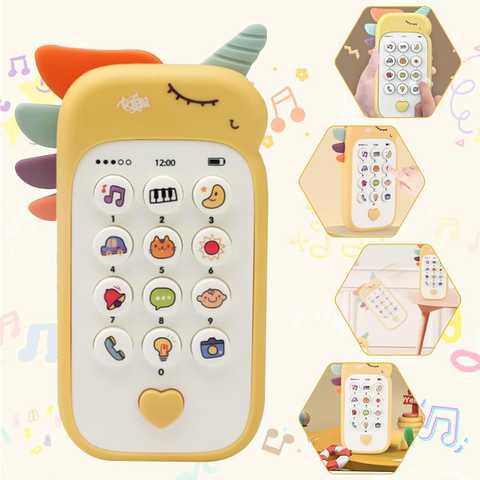 Children's Mobile Phone Toy Mobile Phone Baby Mobile Phone Children's Mobile Phone Play Mobile Phone Toy Mobile Phone Baby Phone Toy Mobile Phone with Music Lights, Sound, Laughing Songs