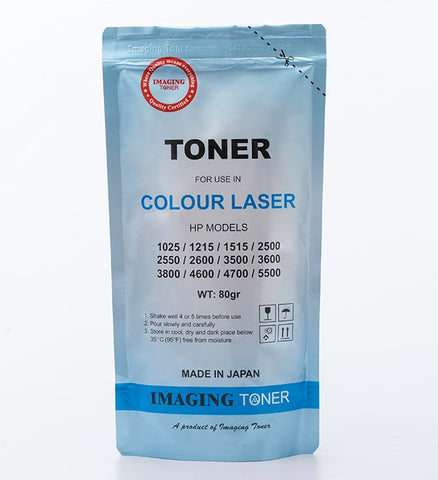 IMAGING TONER BAG HP COLOR (CYAN) 80G