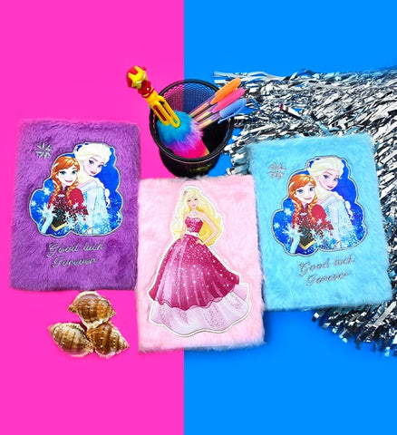 FANCY NOTE BOOK No-12-51 FURR Frozen (1PCS)