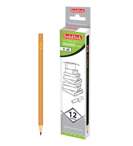 Goldfish Degree Pencil 1B-4B (1Pcs)