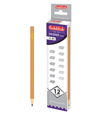 Goldfish Degree Pencil 1H-4H (1Pcs)