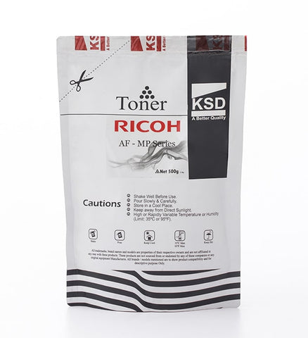 KSD TONER BAG RICOH 500G