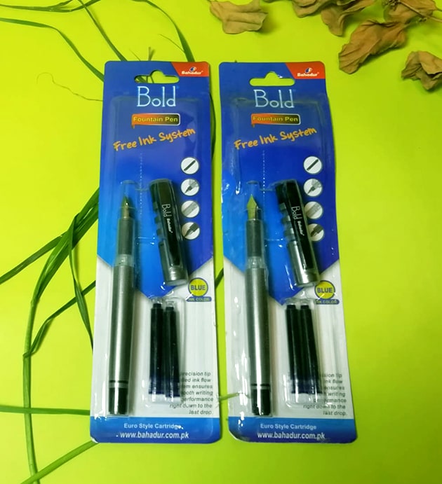 BAHADUR BOLD FOUNTAIN PEN (1PCS)