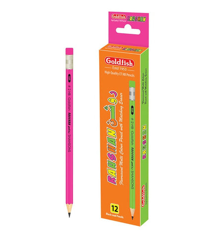 Goldfish Raushan Pencil C/B Packet (1Pcs)