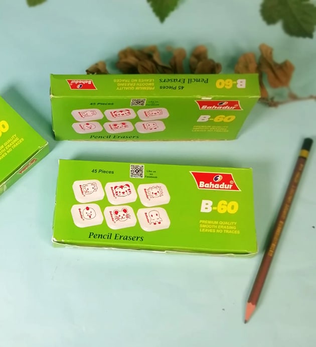 BAHADUR B-60 ERASER (1PCS)