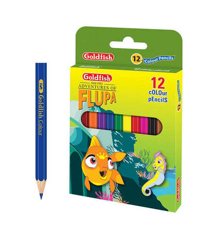 Goldfish Color Pencil Half (12 Color)