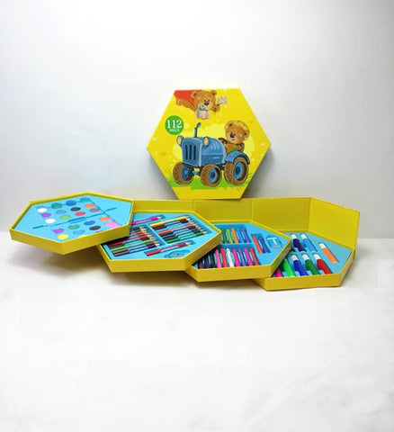 Color Kit Hexagon (112 Pcs)