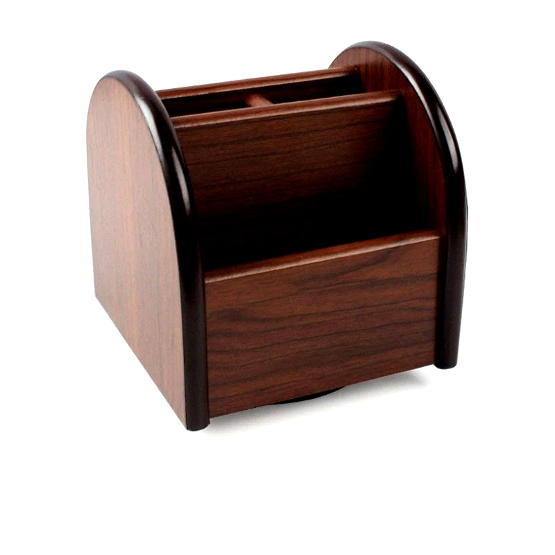 Wooden Pen Holder Revolving #CX-6024