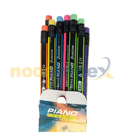 Piano Premium HB Pencils (12 Pencils)